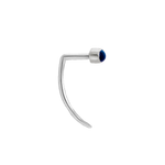 Load image into Gallery viewer, Fireflies Earrings: Lapis silver
