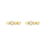 Load image into Gallery viewer, Maysie Opal Stud 14ct gold
