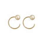 Load image into Gallery viewer, Fireflies Earrings: Ball Large 14ct gold
