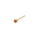 Load image into Gallery viewer, Stud Earring 14ct gold - Coral
