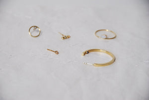 Athena Opal Earring 14ct gold