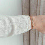 Load image into Gallery viewer, Nude Bracelet 14ct gold
