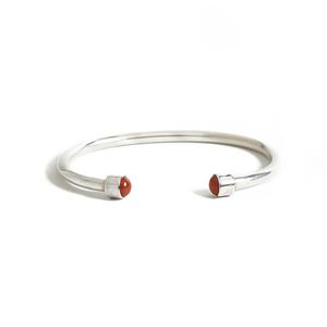 Bangle Coral silver