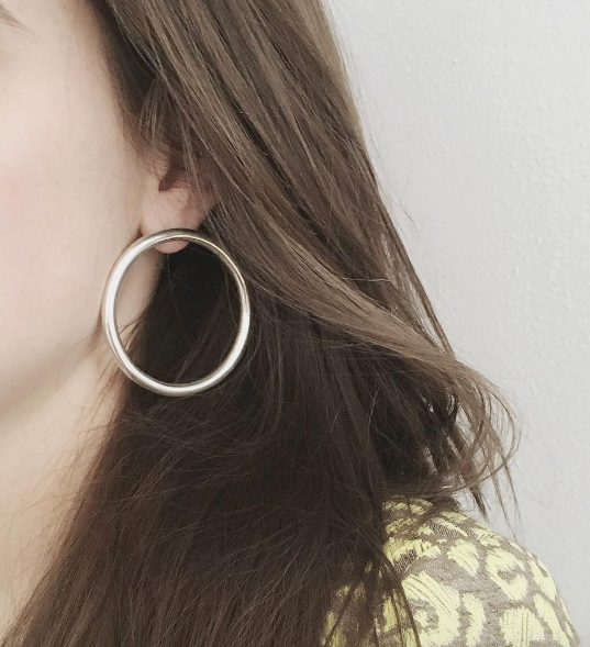 Hades Earring Small silver