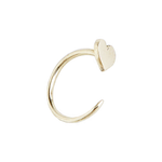 Load image into Gallery viewer, Fireflies Earrings: Heart 14ct gold

