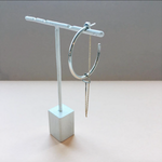 Load image into Gallery viewer, Gaea Part II Earring silver
