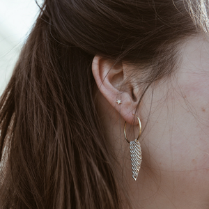 Rosie Earring 14ct gold
