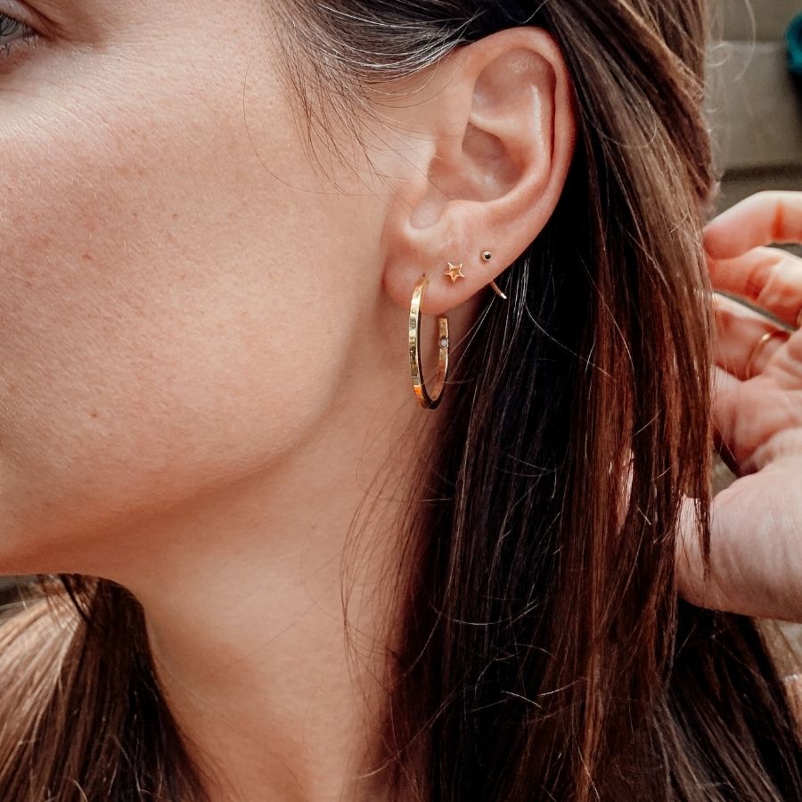 Athena Opal Earring 14ct gold