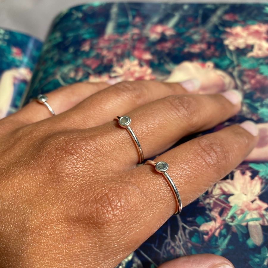 Circle Ring silver