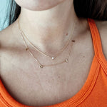 Load image into Gallery viewer, Love Necklace 14ct gold
