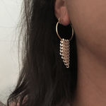 Load image into Gallery viewer, Rosie Earring 14ct gold
