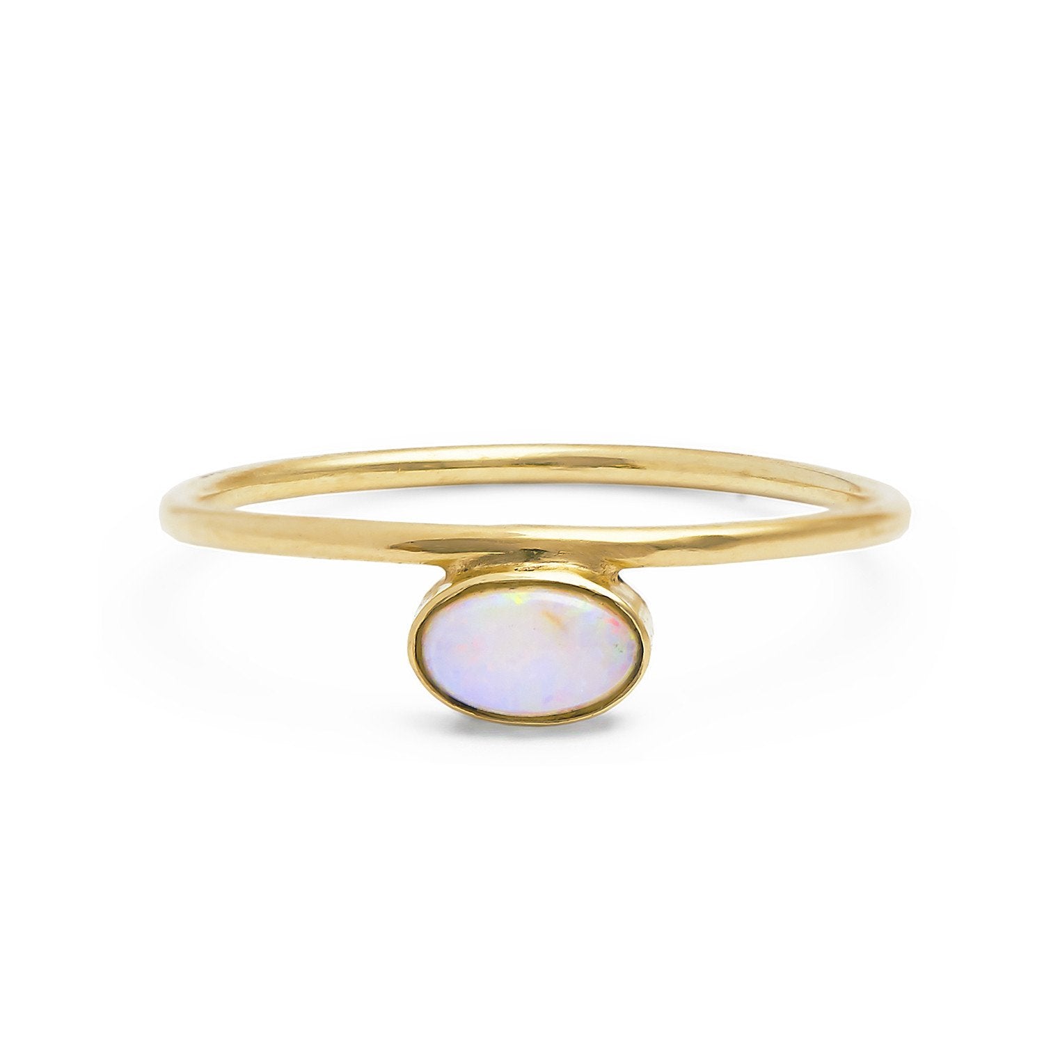 Athena Opal Ring 14ct gold
