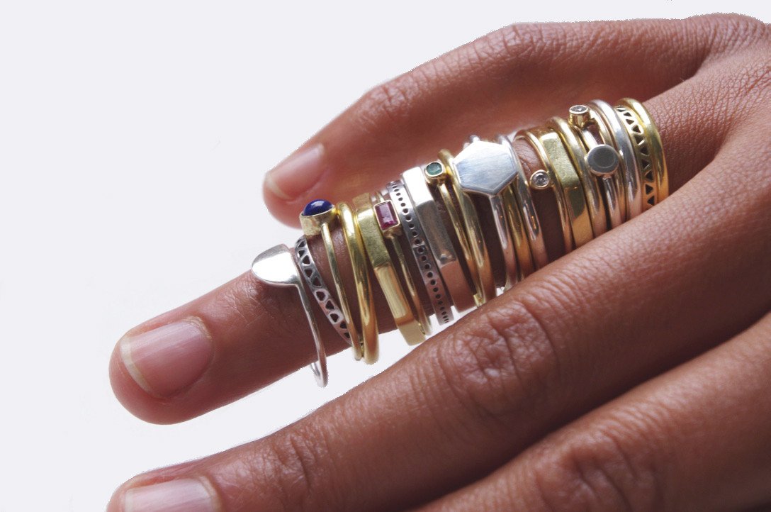 Lapis Ring 14ct gold
