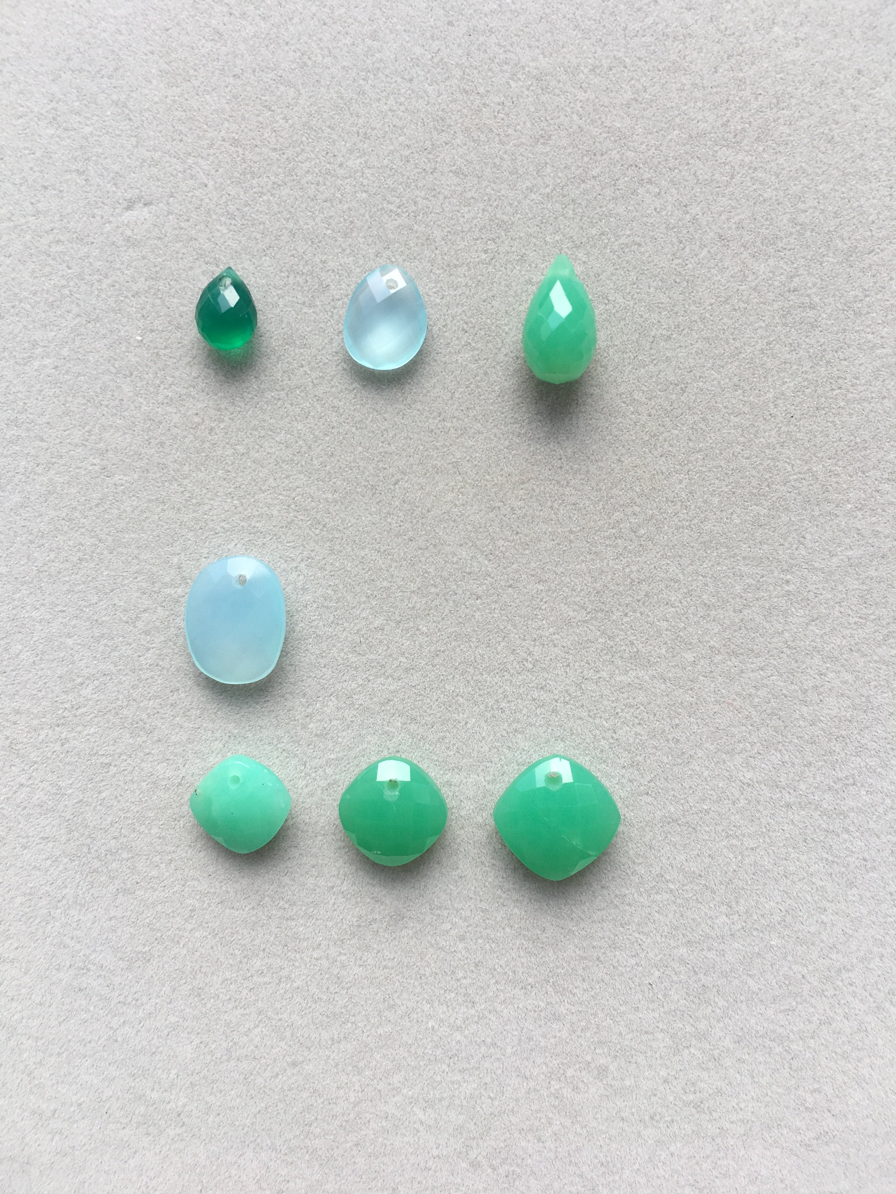 Yamaya Chalcedony Necklace 14ct white gold