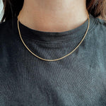 Load image into Gallery viewer, Palmier Necklace 14ct gold
