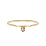 Load image into Gallery viewer, Petit Diamond Ring 14ct gold
