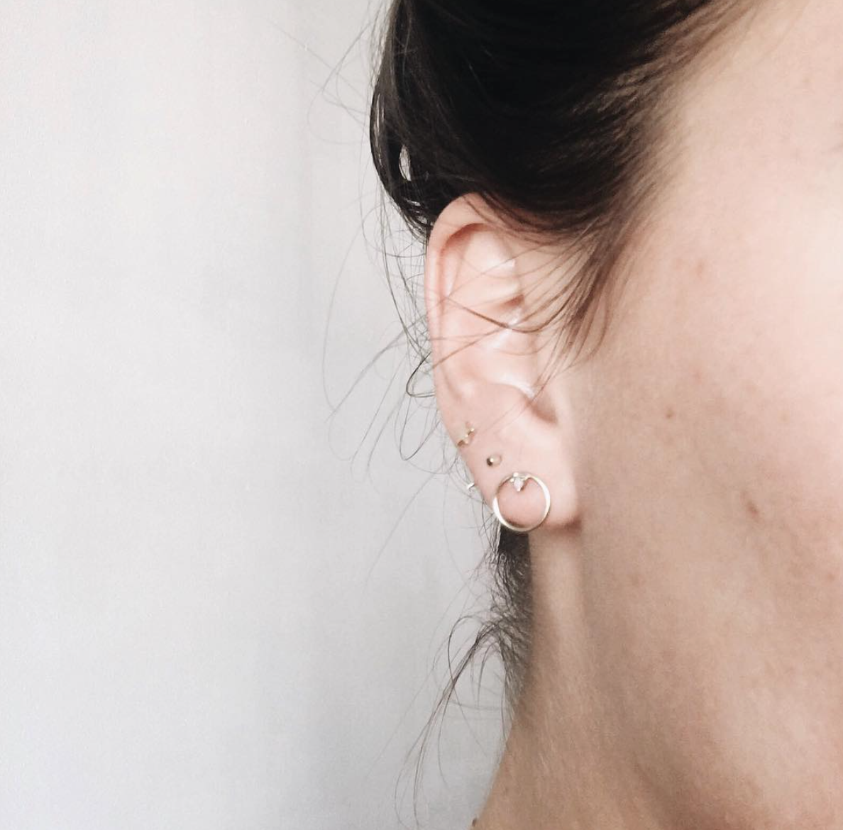Arya Stud Earring silver