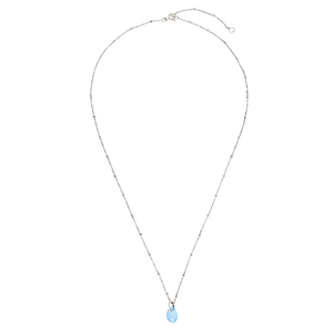 Yamaya Chalcedony Necklace 14ct white gold