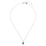 Load image into Gallery viewer, Yamaya Onyx Necklace 14ct white gold
