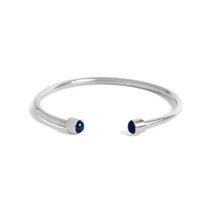 Bangle Lapis silver